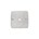 Dauby meubelrozet - Pure 50Q - mat wit brons - 50 mm