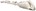 Makita accu steelstofzuiger - CL114FDWIX - 12 V Max - ivoorwit - met ingebouwde 2,0 Ah accu - lader in doos