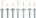 HECO TOPIX-plus glaslatschroeven - lenskop verzinkt - 3,5x50/27 mm - T10 - deeldraad - 500 st