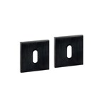 Intersteel Sleutelrozetten verdekt 53x53x6mm PVD Zwart