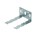 Gebr. Bodegraven wandanker star - 35x65mm - 60x1,25mm - verzinkt - 212260.B001+barcode