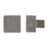 Dauby meubelknop - Pure PQ-45 - ruw metaal - 45 mm
