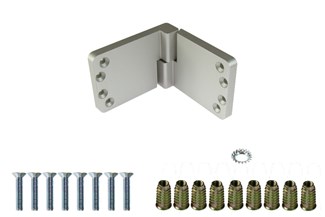 HMB scharnier - 4-seizoenenpui 120mm - DIN rechts - incl. bevestigingsset - 102808