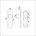 AMI ovaal knopschild - cilindergat - PC 72 - F1 - 311556