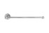Dauby toiletrolhouder enkel - Pure Plus - wit brons - 350 mm - rechts