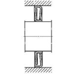 SKF afdichtingslamel z 308 f(2-delig) skf