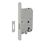 Intersteel kastslot - cilinder - 55 mm - doornmaat 50 mm - wit gelakt