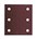 HiKOKI schuurpapier - Proline - 114 x 104 mm - 10 st - korrel 60 - 753042