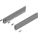 Blum MERIVOBOX zijkant M-hoogte, R+L, 500mm Kleur: indium grijs