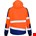 Opsial Softshell jas oranje-marineblauw High-Visibility - maat 6XL