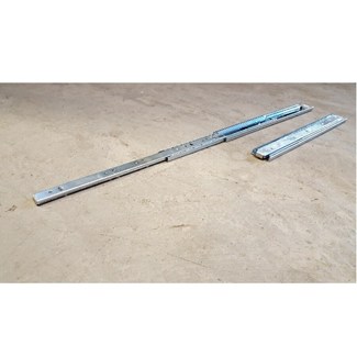 Standaard ladegeleider set - max. 40kg - volledig uittrekbaar - 450mm