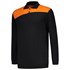 Tricorp polosweater - Bicolor Naden - 302004 - zwart/oranje - maat XL