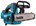 Makita tophandle accu kettingzaag - DUC254CZ - 18V - 25cm - excl. accu en lader - in doos