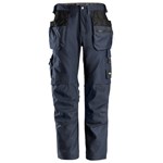 Snickers Workwear 6224 Canvas+ werkbroek met holsterzakken blauw - maat 44