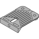 Blum Frontstabilisator om te schroeven Kleur: zijdewit