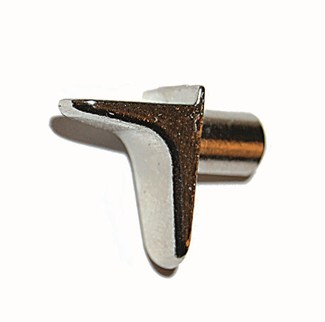 Schapdrager mini 5 mm zamak - vernikkeld 