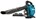 Makita DUB363PT2V Accu Bladblazer/-zuiger LXT 2x18V - 2x5.0 Ah accu en duo snellader  