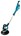 Makita langnek accu schuurmachine - DSL801ZU - 18V - met AWS zender - excl. accu en lader - in tas