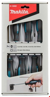 Makita Schroevendraaierset 6-delig PZ/SL E-13502