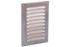 Nedco schoepenrooster rvs 150 x 220 mm