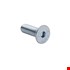 Binnenzeskantbout platkop - 8.8 - DIN7991 - M6x25mm - verzinkt