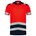 Tricorp poloshirt - High-Vis - bicolor - fluor red-ink - maat 3XL