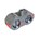 duoinbouwdoos koppelbaar 50 mm met tuit 4515000