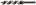 Bahco slangenboor - 9626 - lang - hout - 30 x 460 mm