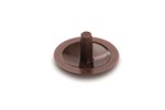 Heco kopgatboringafdekkap -  2.4 x 12mm - 9010 wit - 500 stuks