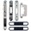 Roto Sluitgarnituur Roto meerpuntssluiting Korte Lip Compleet Reno 38mm