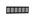 Nedco op-/inbouw plintrooster - 300x80mm - zwart - aluminium