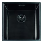 Reginox spoelbak - Miami - vlak + onderbouw - Gunmetal - 40 x 40 cm - R30691