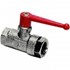 Legris - Kogelkraan Mini - messing vernikkeld - 3/8" - binnen/binnen - DN10 - 0469.10.17