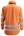 Snickers Workwear Winter Lang jack - 1823 - oranje - maat XL