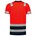 Tricorp poloshirt - High-Vis - bicolor - fluor red-ink - maat XL