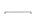 Dauby houder + 2 eindsteunen - Pure Plus Square - verouderd ijzer zwart - 1000 mm
