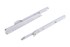 Gacela zelfsluitende rolgeleider - 400 mm - creme-wit RAL9001