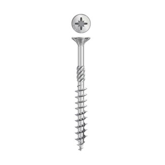 Dynaplus constructieschroef [100x] - VZ - platkop - TX-30 - 6.0x80/42mm