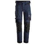 Snickers Workwear 6341 Stretch Werkbroek blauw/zwart - maat 62