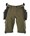 Mascot Advanced short - 17149-311 - afritsbare spijkerzakken - mosgroen - maat C46