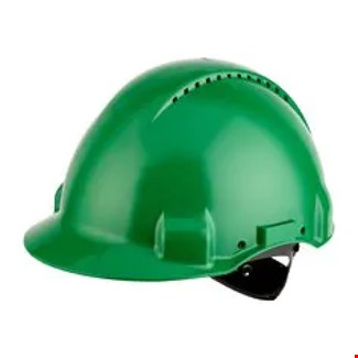 3M™ veiligheidshelm geventileerd met Uvicator™ - ratelverstelling - groen - G3000NUV-GP