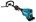 Makita DUX60ZX12 accu combisysteem 2x18V excl. accu en lader - incl. 191T38-7 en 191E24-8