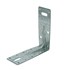 Gebr. Bodegraven hoekanker met ril - 150x150 mm - verzinkt