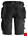 Snickers Workwear 6141 Korte broek met holsterzakken zwart - maat 50