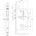 Nemef centraalslot - dagschootvergrendeling - PC72 mm - doornmaat 60 mm - 649/47 - draairichting 1 = DIN Ls