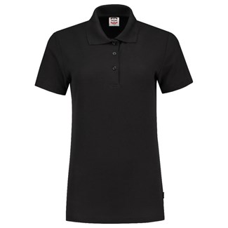 Tricorp Casual 201006 Dames fitted poloshirt Zwart maat XS