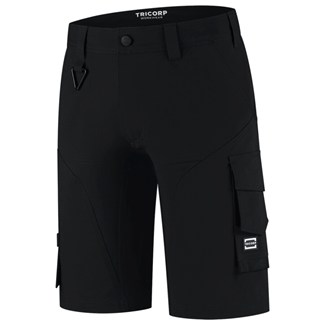 Tricorp werkbroek kort 4-Way Stretch Redefined 506116 zwart - maat 52