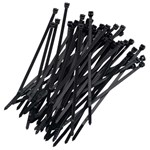 bundelbanden   186 x 4.6mm (100x) TY175-50X  zwart