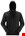 Snickers Workwear hoodie - 2800 - zwart - maat 3XL