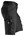 Snickers Workwear stretch korte broek - 6143 - zwart - maat 56